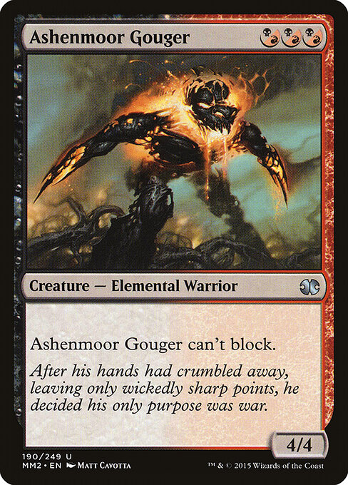 Ashenmoor Gouger - Modern Masters 2015 Magic card