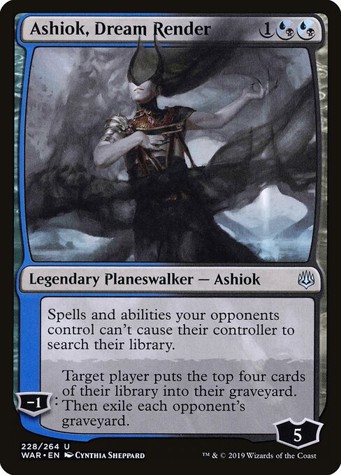 Ashiok, Dream Render - War of the Spark Magic card