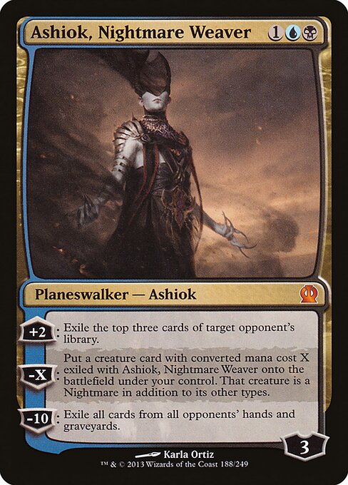 Ashiok, Nightmare Weaver - Theros Magic card