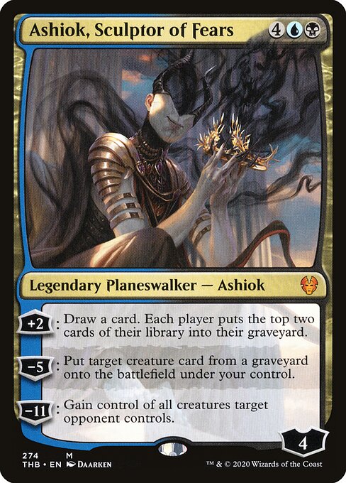 Ashiok, Sculptor of Fears - Theros Beyond Death Magic card