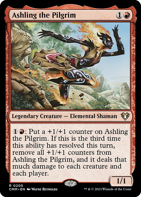 Ashling the Pilgrim - Commander Masters Magic card