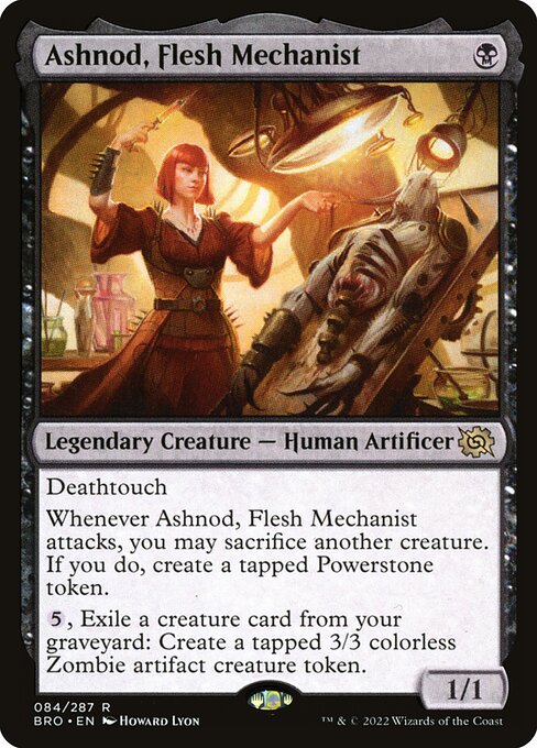 Ashnod, Flesh Mechanist - The Brothers' War Magic card