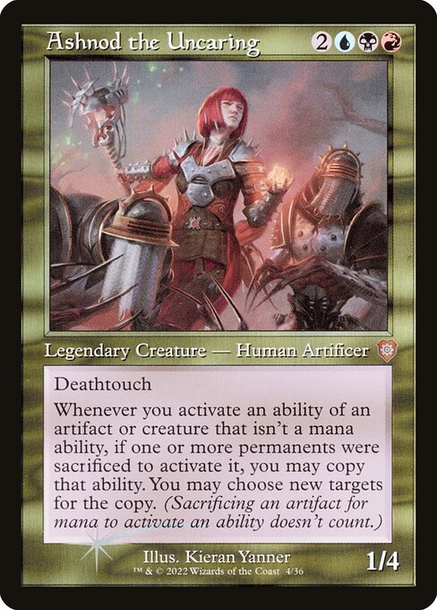 Ashnod the Uncaring - The Brothers' War Commander Magic card