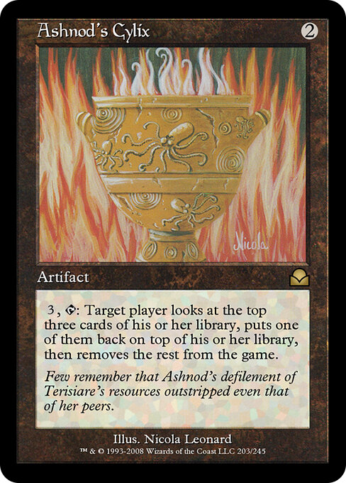 Ashnod's Cylix - Masters Edition II Magic card