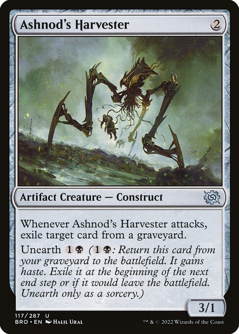 Ashnod's Harvester - The Brothers' War Magic card
