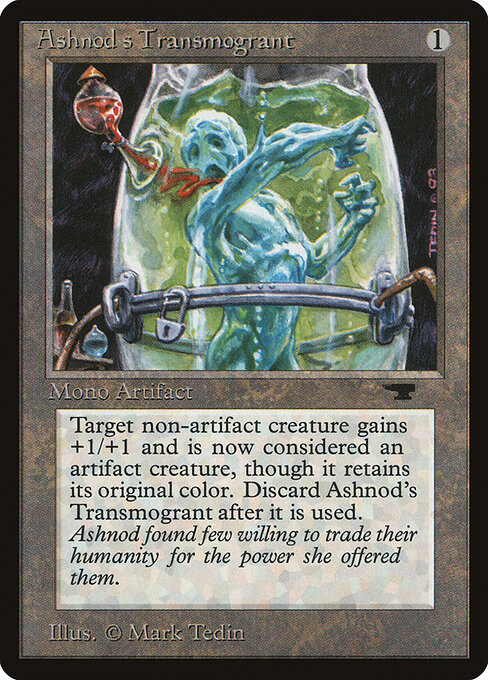 Ashnods Umformer (Ashnod's Transmogrant) - Fifth Edition (#350) - Illustrated by Mark Tedin - Magic: The Gathering Card