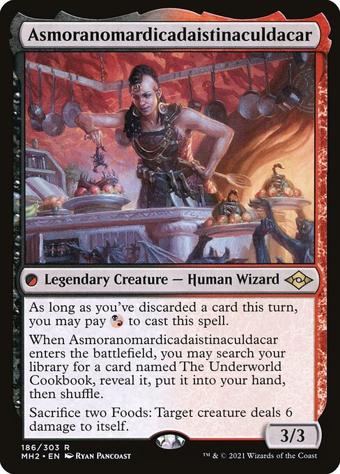 Asmoranomardicadaistinaculdacar - Modern Horizons 2 Magic card