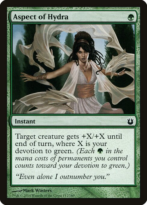 Aspect of Hydra - Born of the Gods Magic card