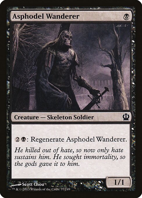 Asphodel Wanderer - Theros Magic card