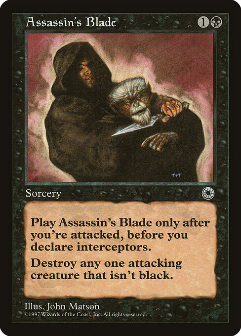 Assassin's Blade - Portal Magic card