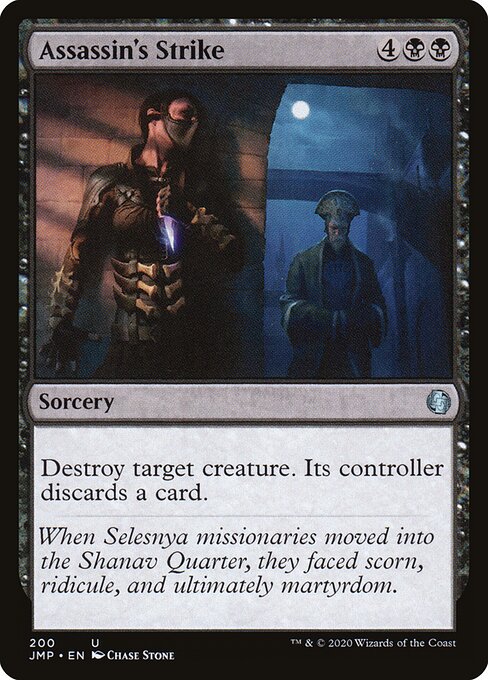 Assassin's Strike - Jumpstart Magic card