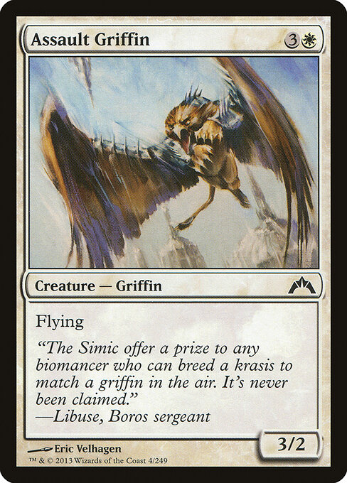 Assault Griffin - Gatecrash Magic card