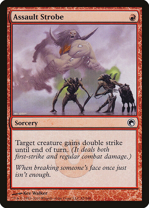 Assault Strobe - Scars of Mirrodin Magic card