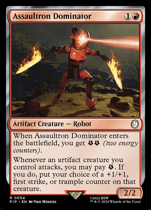 Assaultron Dominator - Fallout Magic card
