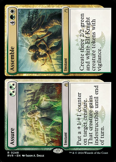 Assure // Assemble - Ravnica Remastered Magic card