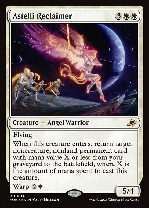 Astelli Reclaimer - Edge of Eternities Magic card