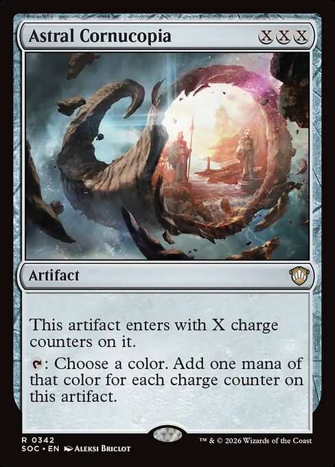 Astral Cornucopia - Secrets of Strixhaven Commander Magic card