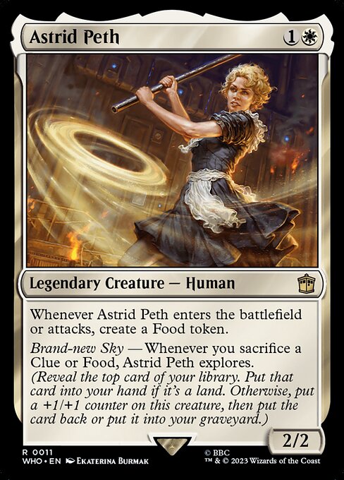 Astrid Peth - Doctor Who Magic card