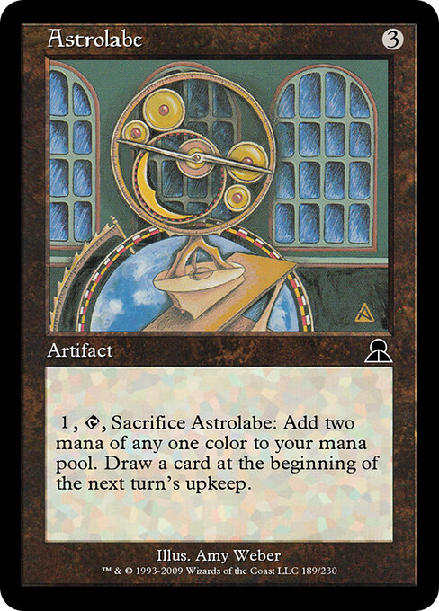 Astrolabe - Masters Edition III (#189) - Illustrated by Amy Weber - Magic: The Gathering Card