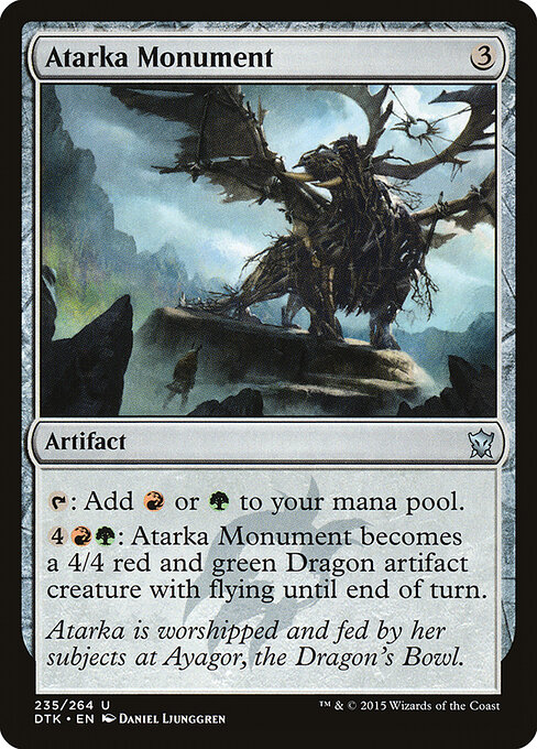 Atarka Monument - Dragons of Tarkir Magic card