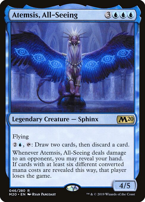 Atemsis, All-Seeing - Core Set 2020 Magic card