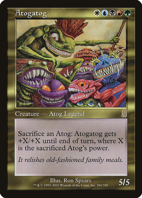 Atogatog - Odyssey Magic card