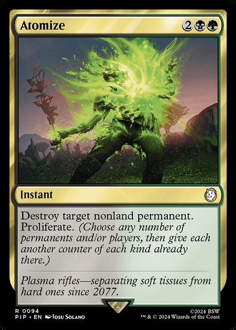 Atomize - Fallout Magic card