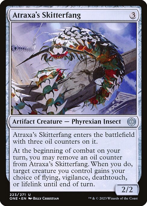 Atraxa's Skitterfang - Phyrexia: All Will Be One Magic card