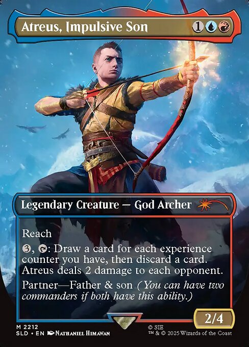 Atreus, Impulsive Son - Secret Lair Drop Magic card