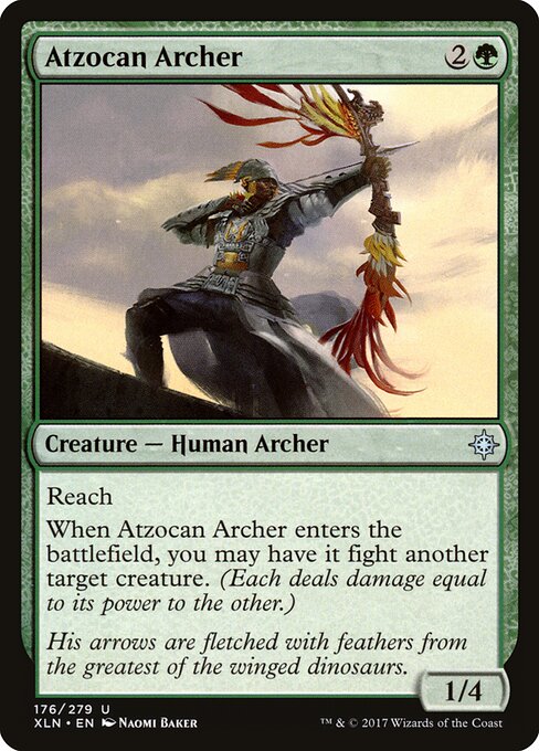 Atzocan Archer - Ixalan Magic card