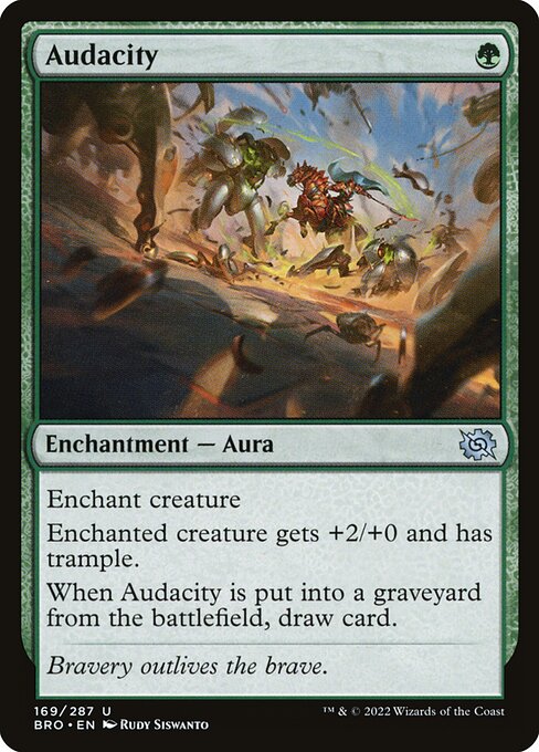 Audacity - The Brothers' War Magic card