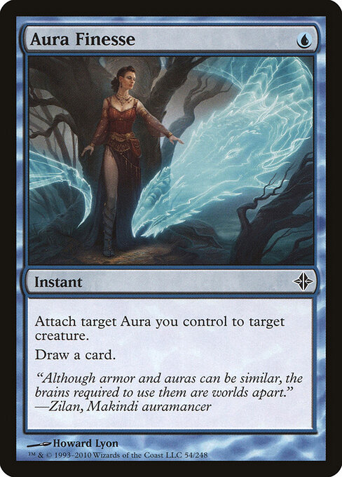 Aura Finesse - Rise of the Eldrazi Magic card