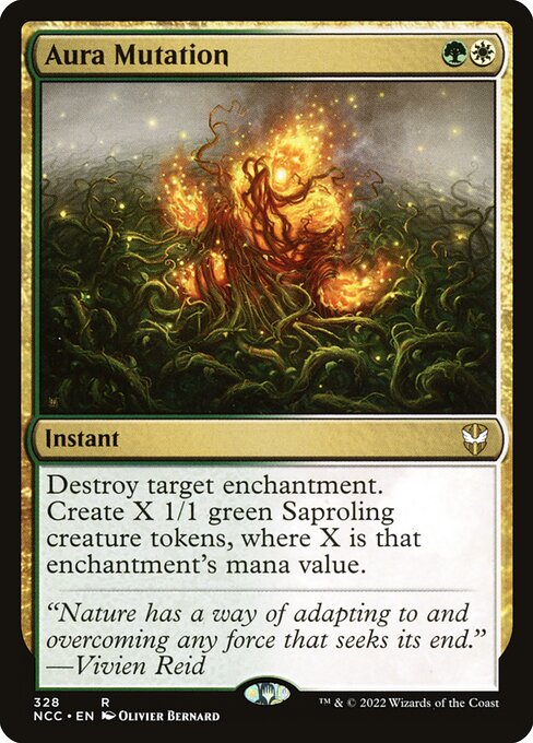 Aura Mutation - New Capenna Commander Magic card
