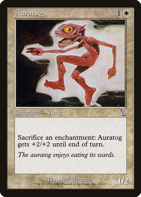 Auratog - Time Spiral Timeshifted Magic card