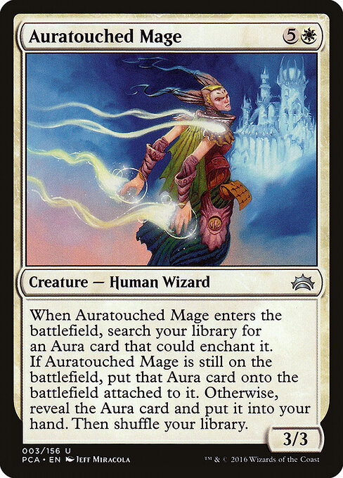 Auratouched Mage - Planechase Anthology (#3) - Illustrated by Jeff Miracola - Magic: The Gathering Card