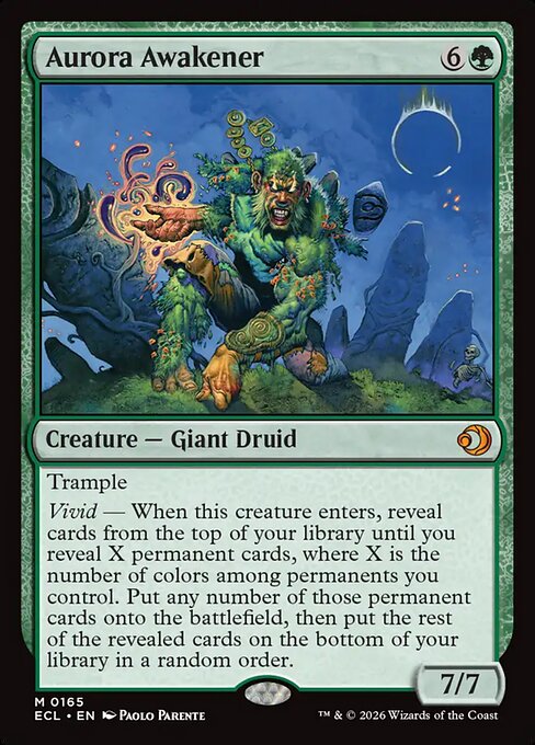 Aurora Awakener - Lorwyn Eclipsed Magic card