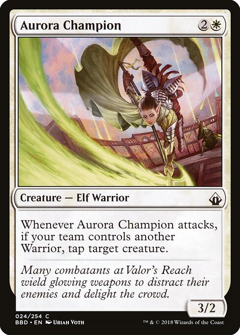 Aurora Champion - Battlebond (#24) - Illustrated by Uriah Voth - Magic: The Gathering Card