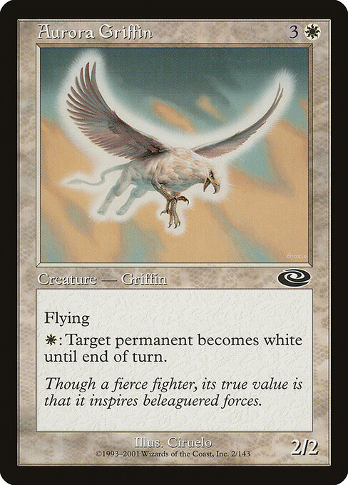 Aurora Griffin - Planeshift Magic card