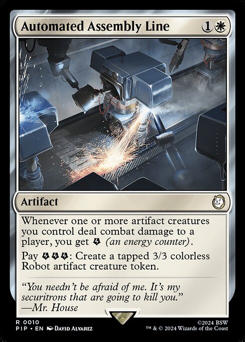 Automated Assembly Line - Fallout Magic card