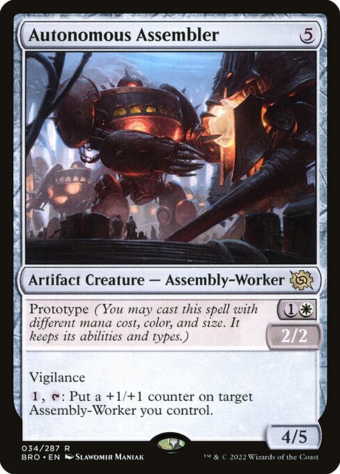 Autonomous Assembler - The Brothers' War Magic card