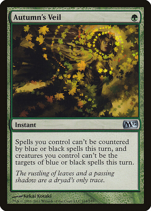 Autumn's Veil - Magic 2012 Magic card