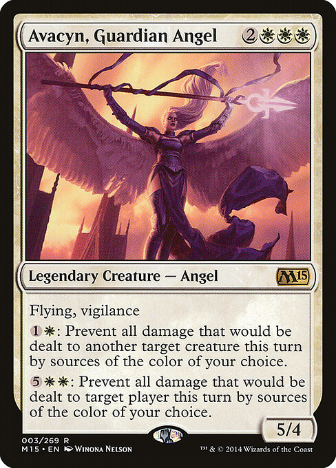 Avacyn, Guardian Angel - Magic 2015 Magic card