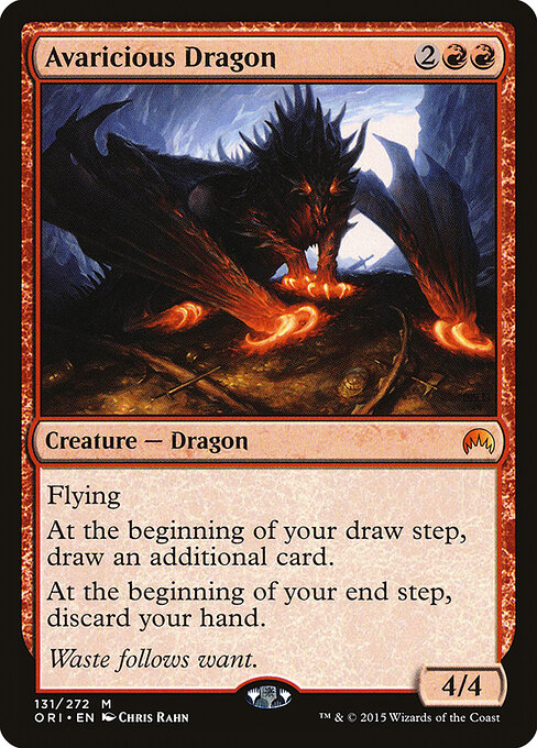 Avaricious Dragon - Magic Origins Magic card