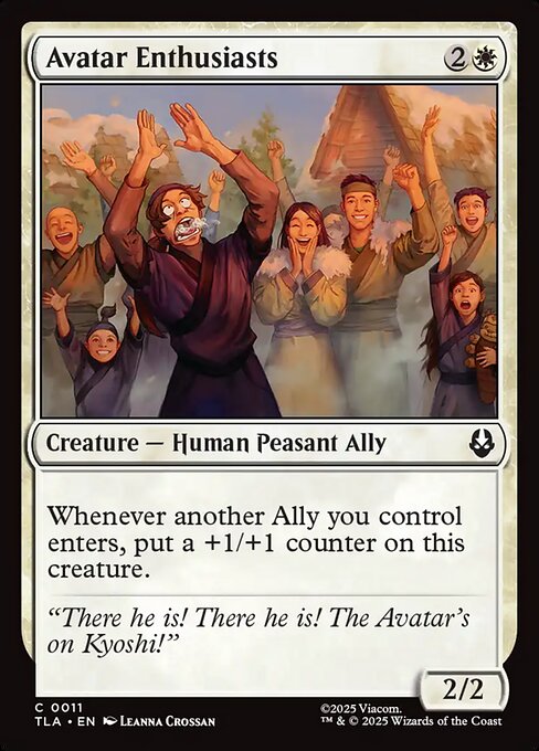 Avatar Enthusiasts - Avatar: The Last Airbender Magic card