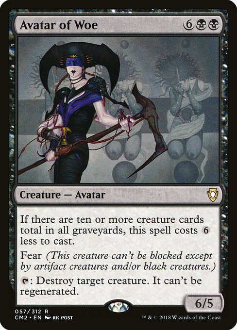 Avatar of Woe - Commander Anthology Volume II Magic card