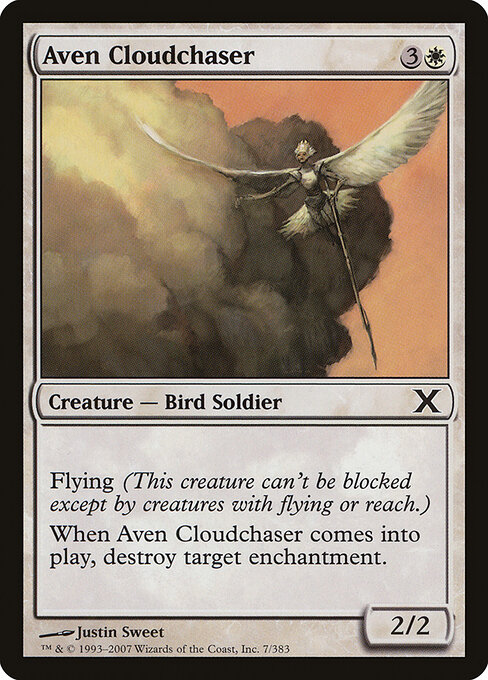 Aven Cloudchaser - Tenth Edition Magic card
