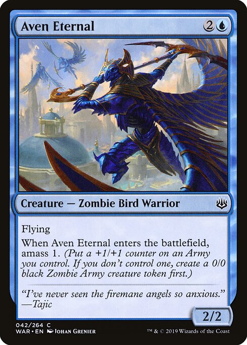 Aven Eternal - War of the Spark Magic card