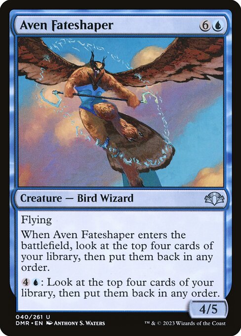 Aven Fateshaper - Dominaria Remastered Magic card
