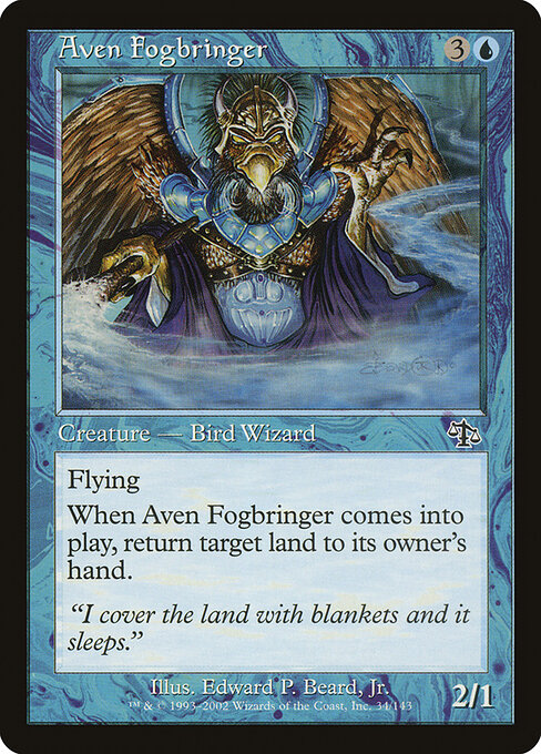 Aven Fogbringer - Judgment Magic card