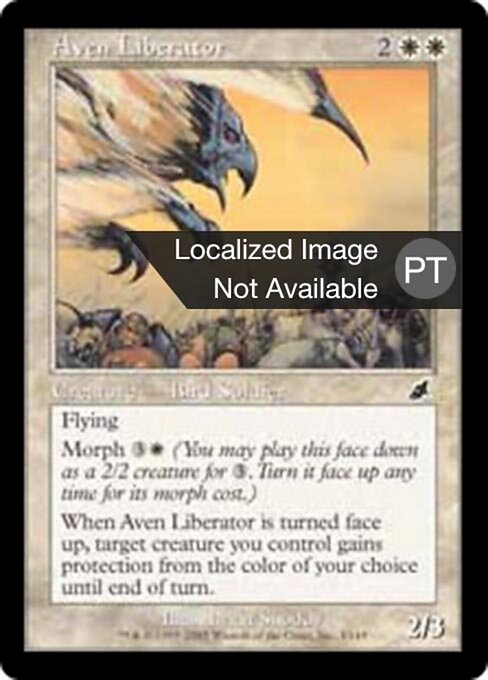 Aven Liberator - Scourge (#4) - Illustrated by Brian Snõddy - Magic: The Gathering Card